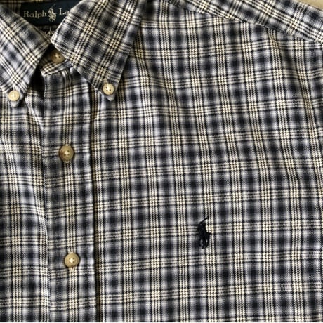 RALPH LAUREN チェックボタンダウンシャツ