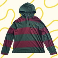 POLO ボーダーフーディー