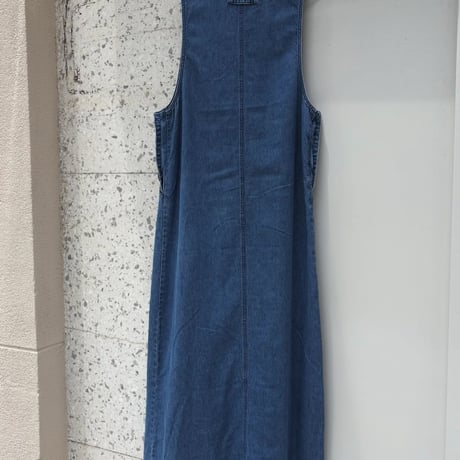 USA製 ST'JOHN'S BAY デニムノースリーブワンピース