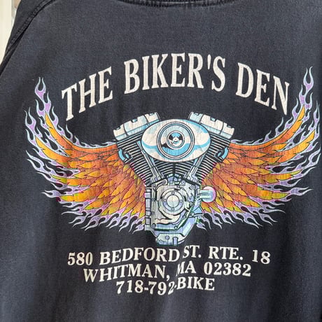 〜00's バイカー袖プリントロンT