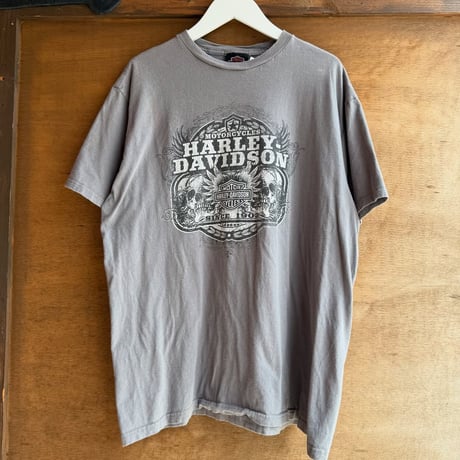 Harley-Davidson スカルデザインTシャツ