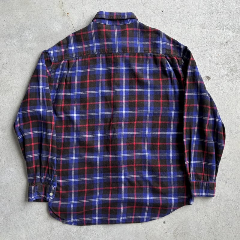 90s GAP チェック柄ライトネルシャツ | CUSTOM FEVER