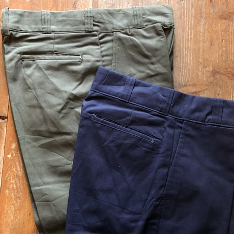 NOS!USA製 KEY PREST ワークパンツ ネイビー(13)、カーキ(14)