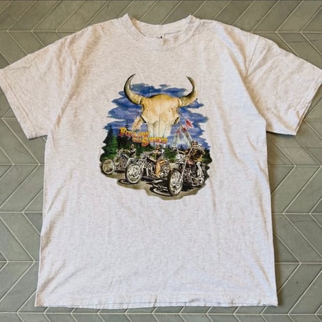 90~00s バイカープリントTシャツ