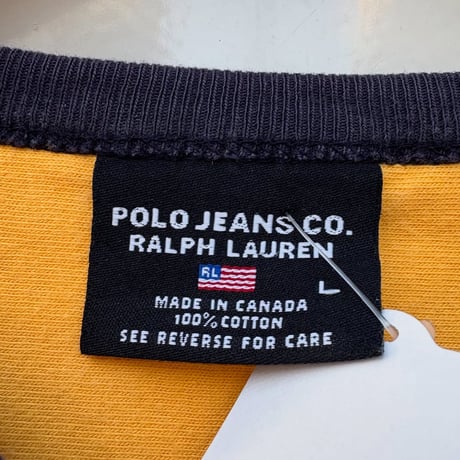 POLO JEANS CO. RALPH LAUREN VネックリンガーTシャツ