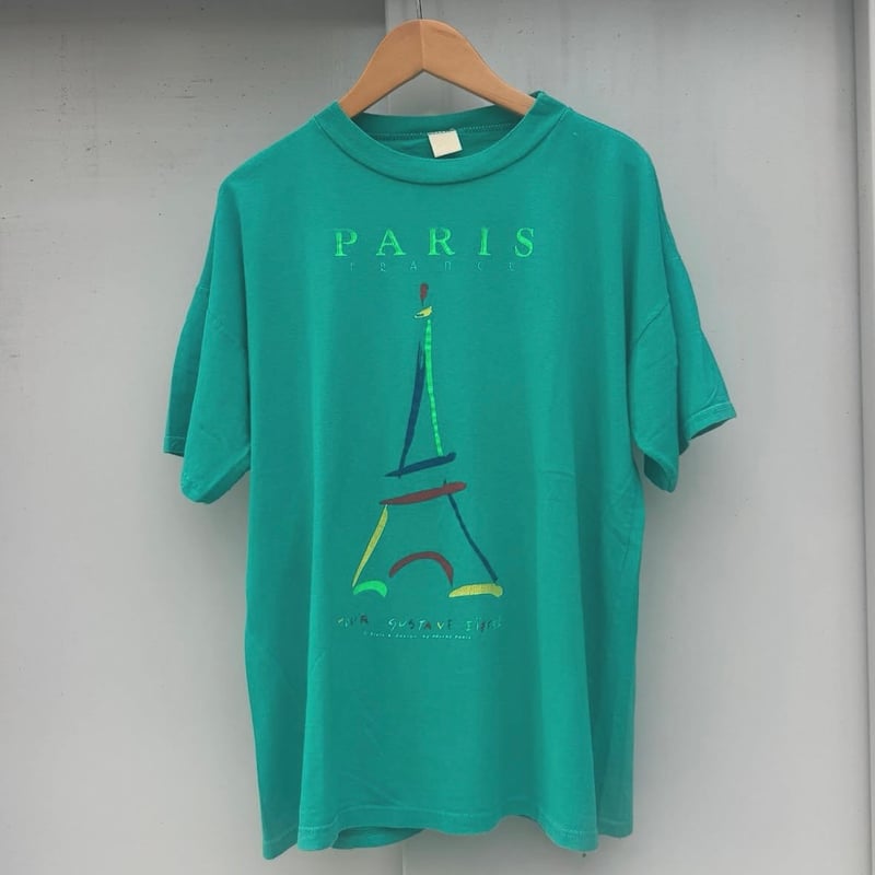 PARIS FRANCE エッフェル塔Tシャツ | CUSTOM FEVER