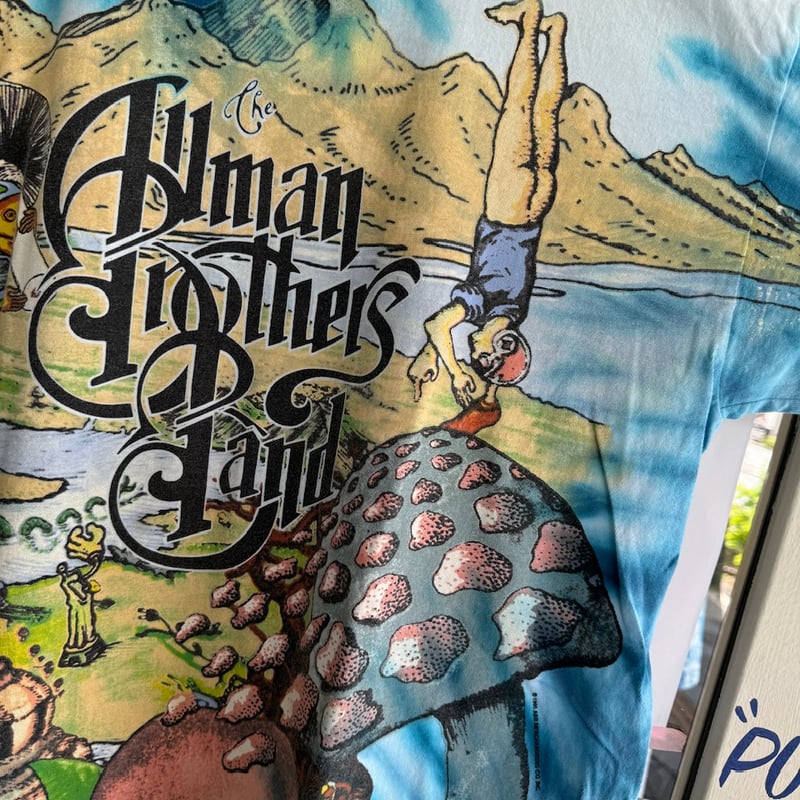 90's The Allman Brothers Band タイダイTシャツ XL | CUS 90's The Allman Brothers Band タイダイTシャツ XL | CUS