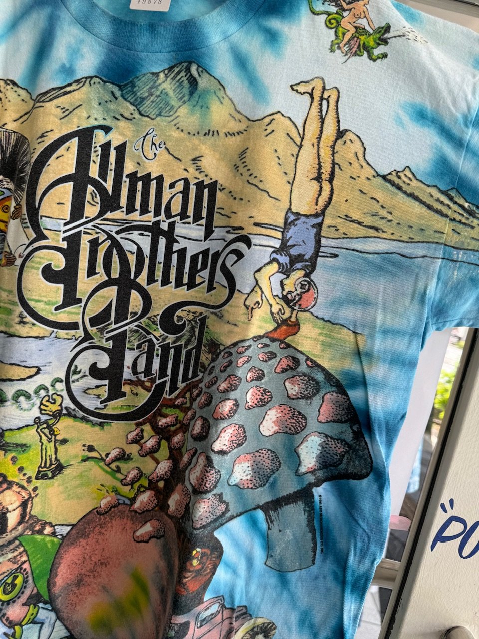 オールマンブラザーズバンド タイダイタペストリー/ビンテージ オールマンブラザーズバンド タイダイタペストリー/ビンテージ