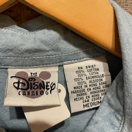 Disney 七人のこびと刺繍シャツ