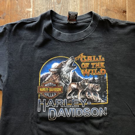 90s HARLEY DAVIDSON プリントTシャツ
