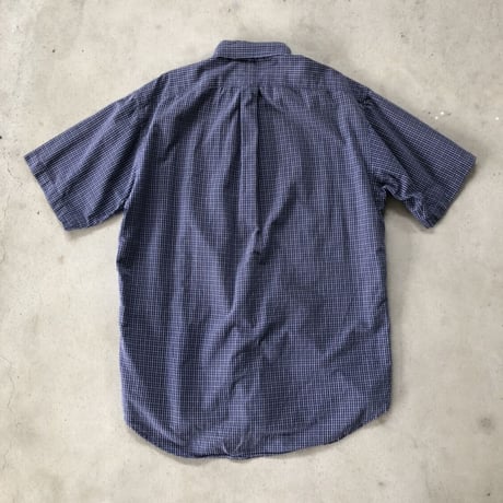 Ralph Lauren半袖チェックシャツ BLARE