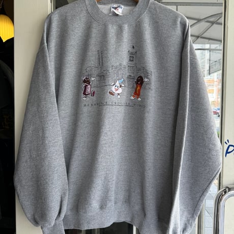 HERSHEY 刺繍スウェット L