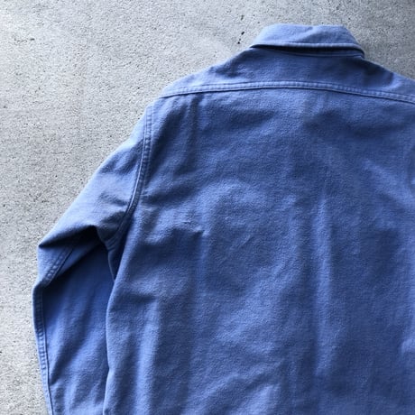 80's WOOLRICH長袖シャモアシャツ  L