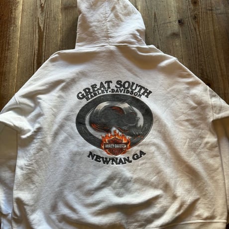 00's HARLEY DAVIDSON フーディ3XL