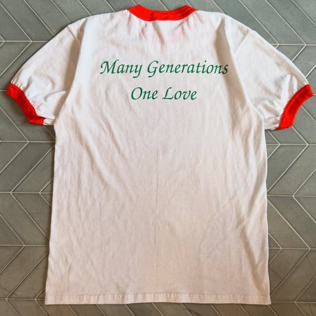 両面プリント リンガーTシャツ