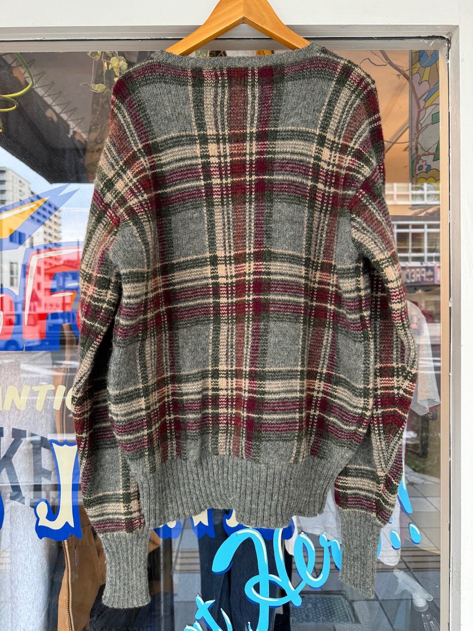 Polo by Ralph Lauren チェック柄ニット L 激レア 中古・古着通販】POLO RALPH LAUREN (ポロ・ラルフローレン) チェック