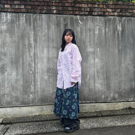 Ralph Lauren CLASSIC FIT ピンクストライプシャツ