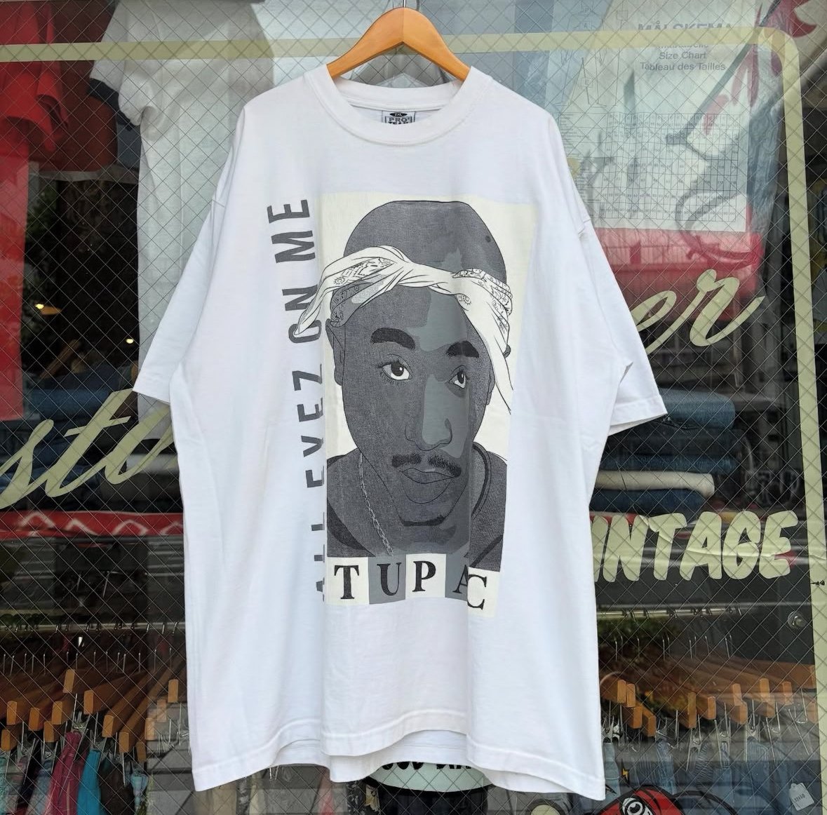 2pac アスクユアセルフ　グレーTシャツ フロントプリント 2pac アスクユアセルフ グレーTシャツ フロントプリント 2pac