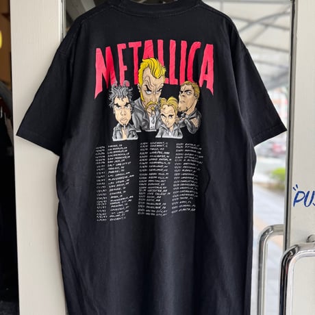 90's METALLICAバンドツアーTシャツ L