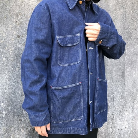 〜80's USA製 WRANGLERデニムカバーオール