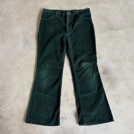 Wrangler 細畝コーデュロイフレアパンツ