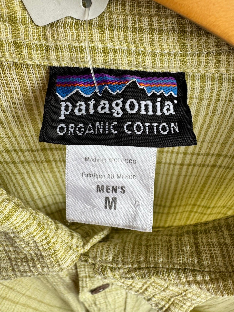 Patagonia半袖オーガニックコットンシャツ M | CUSTOM FEVER