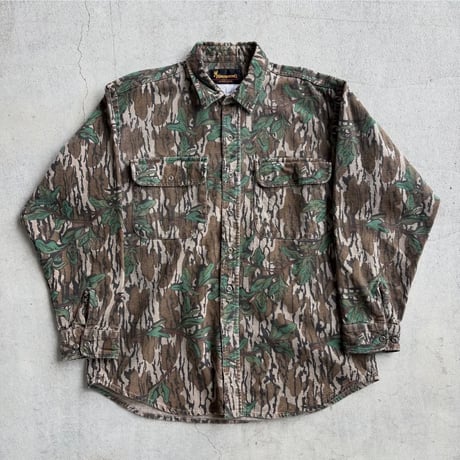 BROWNING リアルツリーカモ柄ネルシャツ
