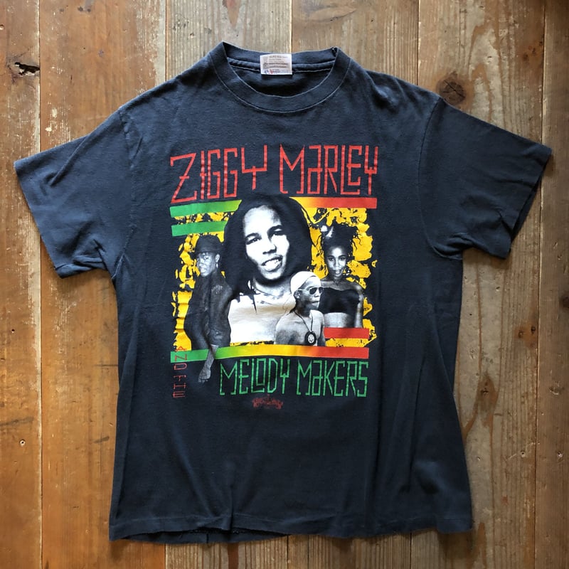 80s Ziggy Marley tシャツ [Hanes] POST JUNK / 80's ZIGGY MARLEY AND THE MELODY MAKERS T-Shirt