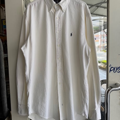 USA製 Ralph Lauren長袖BDシャツ  L