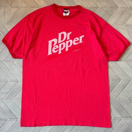 00s ドクターペッパー リンガーTシャツ