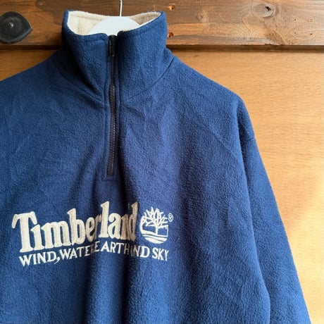90s Timberland ロゴフリース