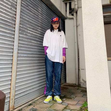 90s銀タグNIKEナイロンパンツ