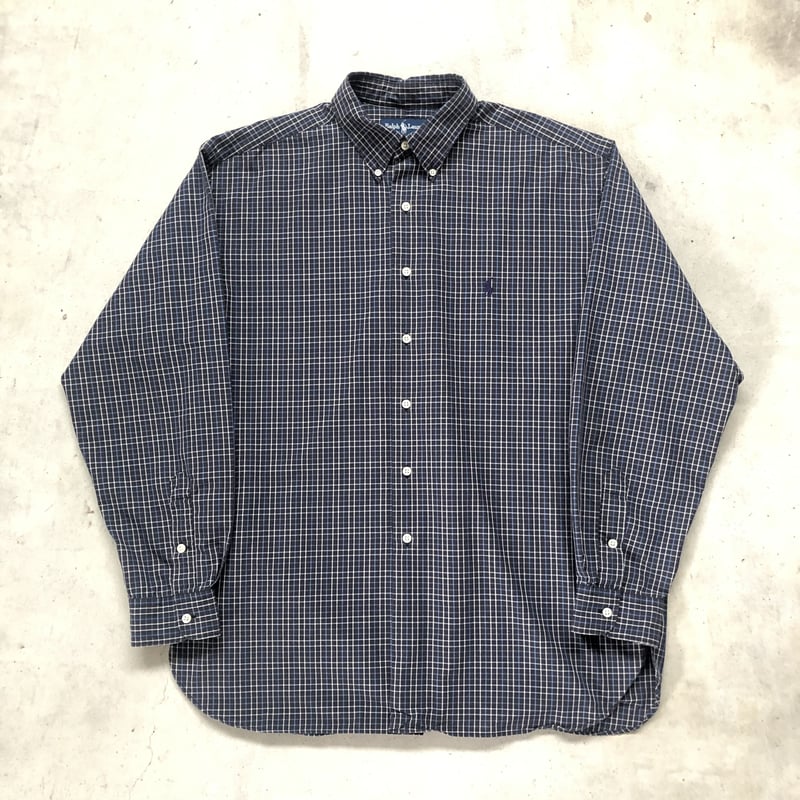 Ralph Lauren チェックシャツ〝MCMEEL〟L | CUSTOM FEVER