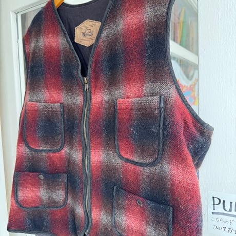 USA製 WOOLRICH ウールベスト