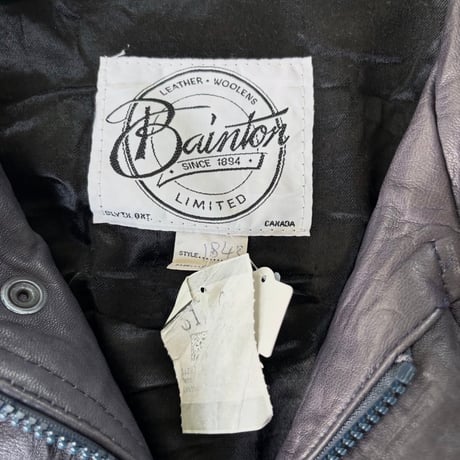 Baintor Limited レザージャケット