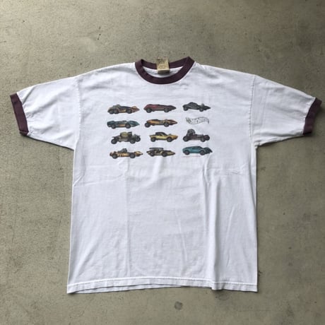 90's〜 USA製リンガーネックTシャツ  XL