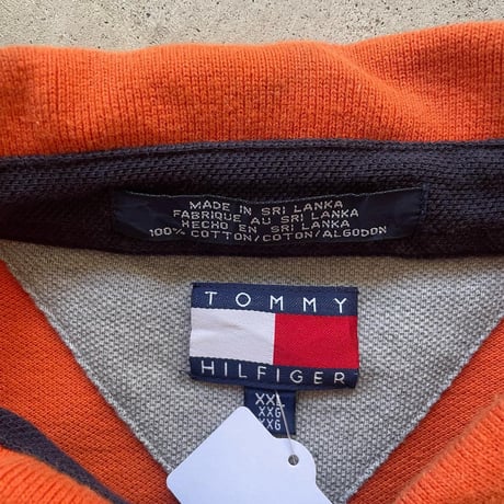 TOMMY HILFIGERロングスリーブポロシャツ