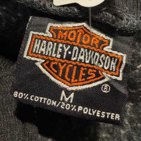 USA製 HARLEY DAVIDSON  スウェットカーディガン