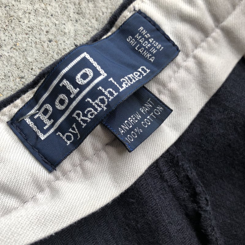 POLO RALPHLAUREN 太畝コーデュロイパンツW36×L32 | CUSTOM FEVER