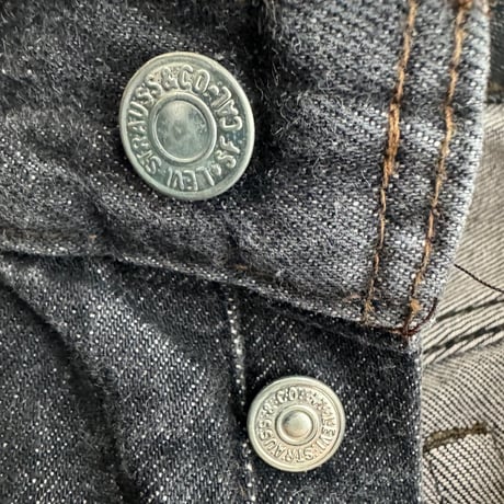 80's USA製 Levi's501 W30×L32 先染めブラック
