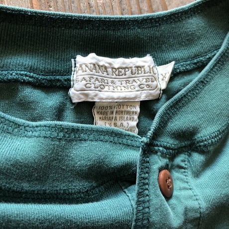オールドBANANA REPUBLICビッグシルエット長袖Tシャツ