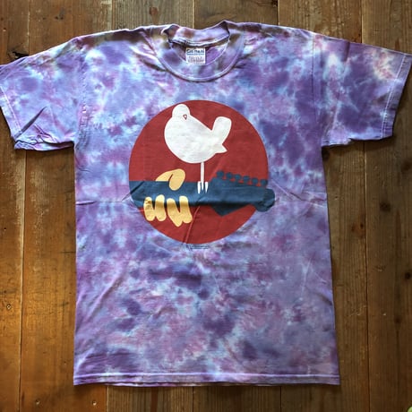 WOOD STOCK タイダイTシャツ