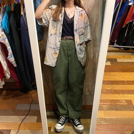 シルクハワイアンシャツ