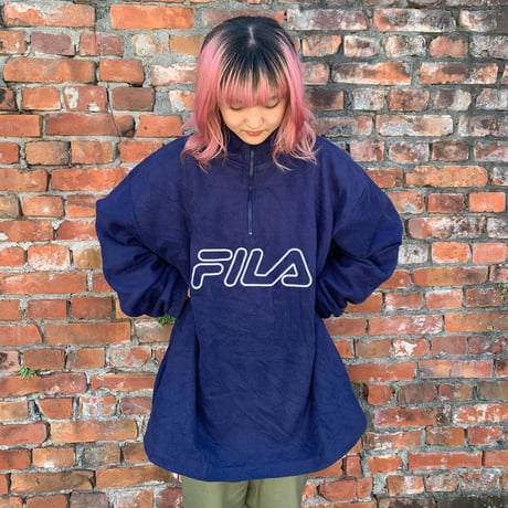 FILAハーフジップフリース