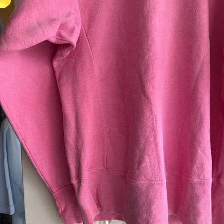 90's USA製 無地スウェット L  ピンク