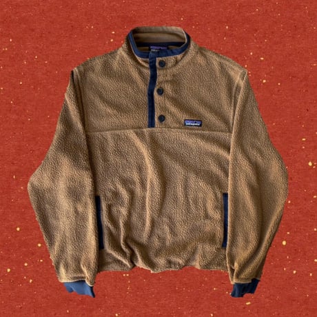 patagonia シアーリングボタンプルオーバー