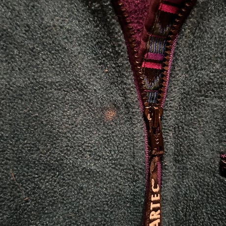 90s L.L.Bean ハーフジップフリースプルオーバー