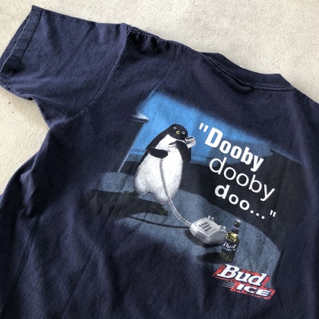USA製 90's Bud Ice🍺 プリントTシャツ  L