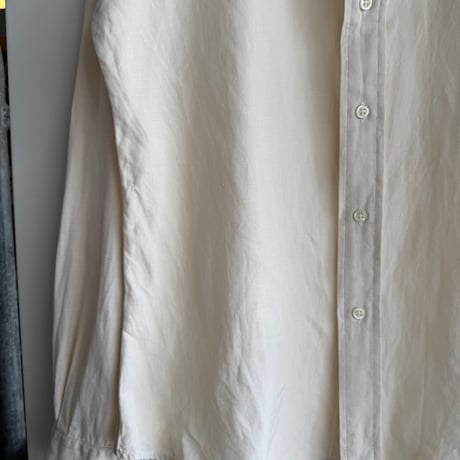Ralph Lauren シルクリネン混 長袖シャツ S