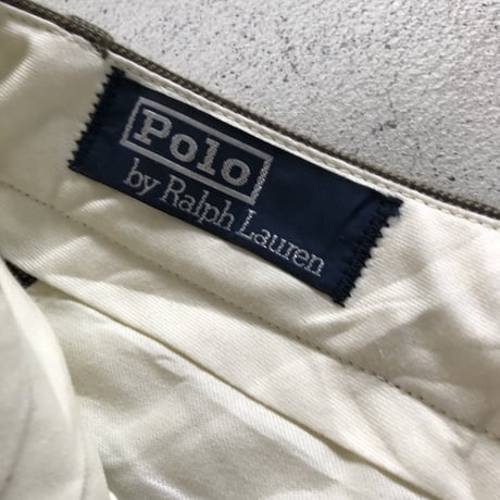 Polo by Ralph Lauren ウールパンツW35×L30